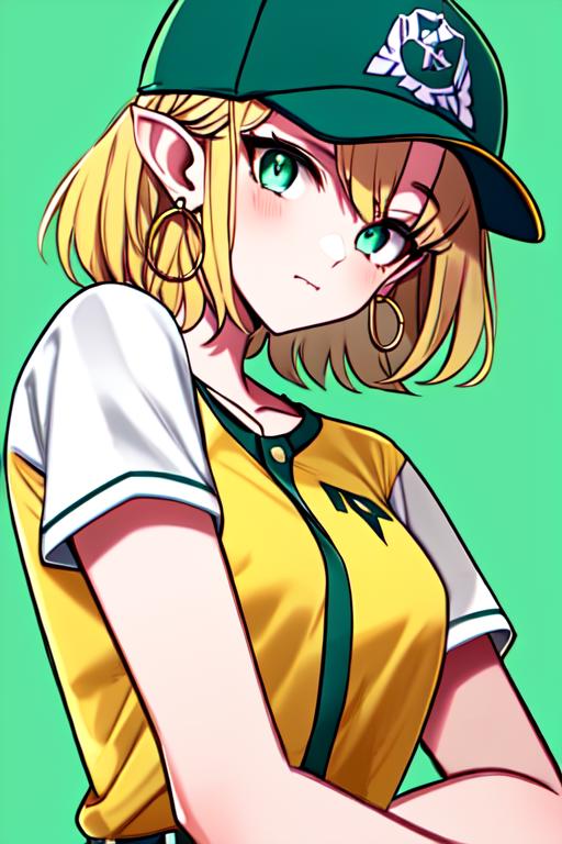 11885-2142190067-princess zelda, masterpiece, best quality, 1girl, aqua eyes, baseball cap, blonde hair, closed mouth, earrings, green background.png